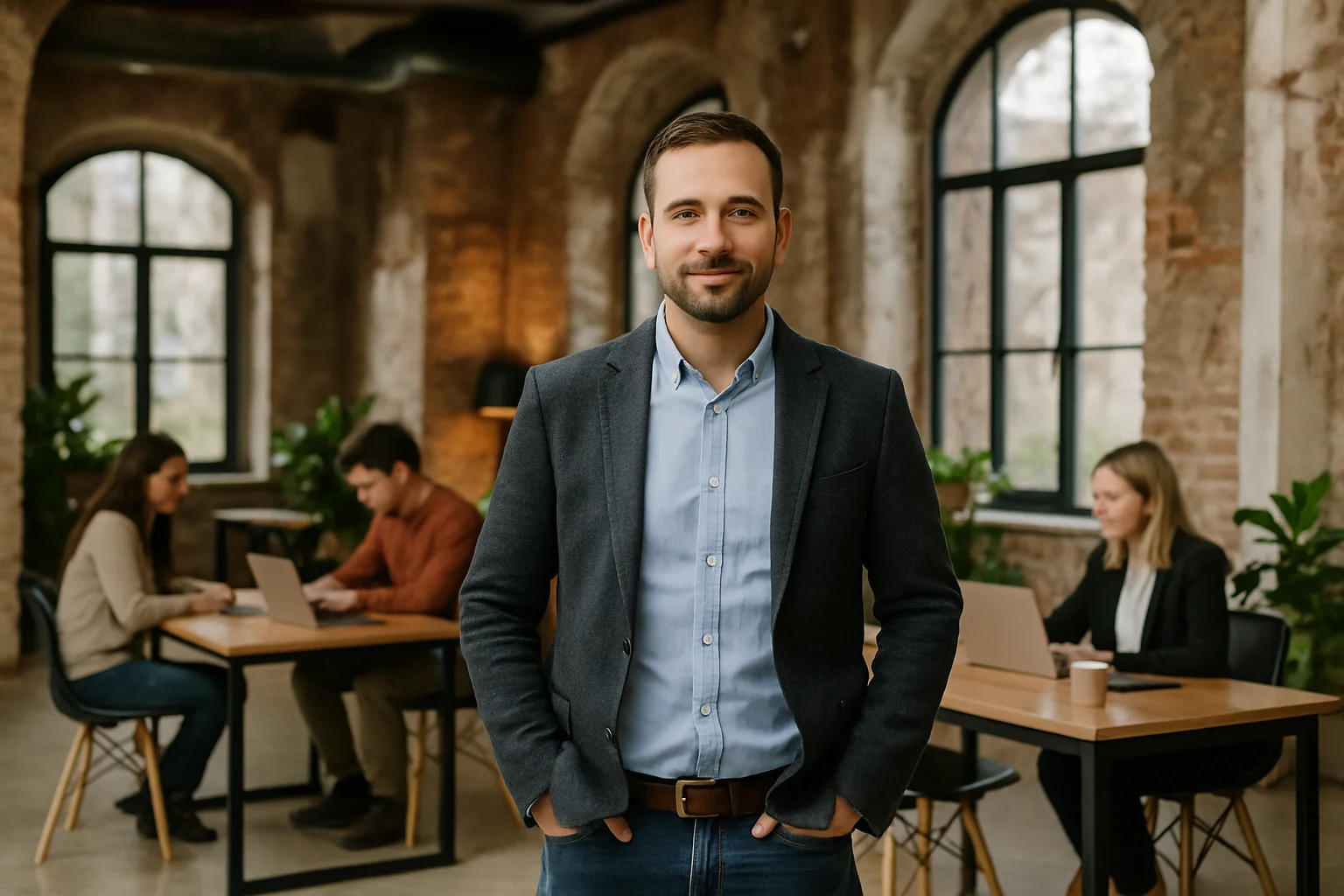 Cum a transformat un antreprenor o clădire veche în spațiu de co-working profitabil