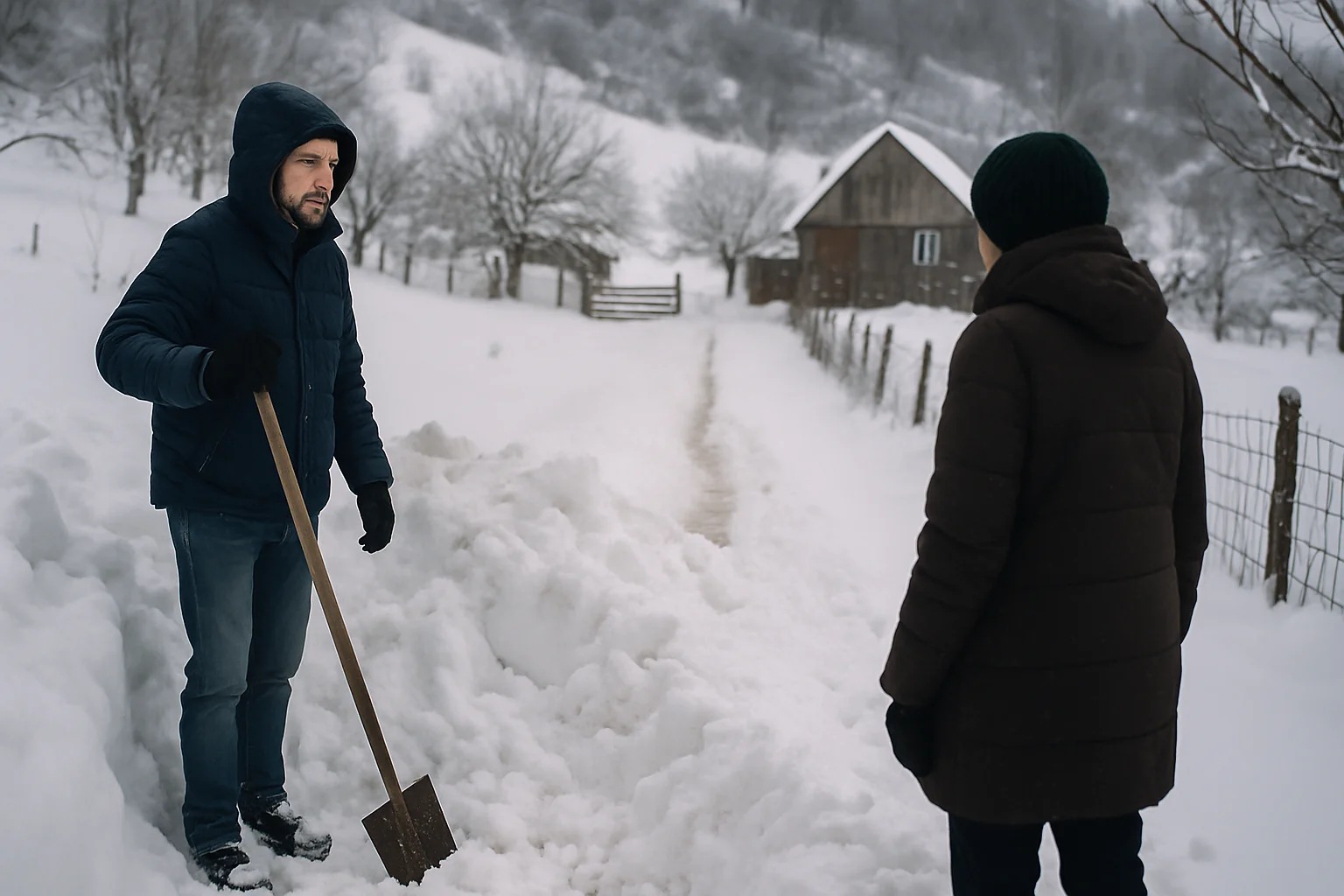 Cum influențează zăpada accesul la proprietăți rurale