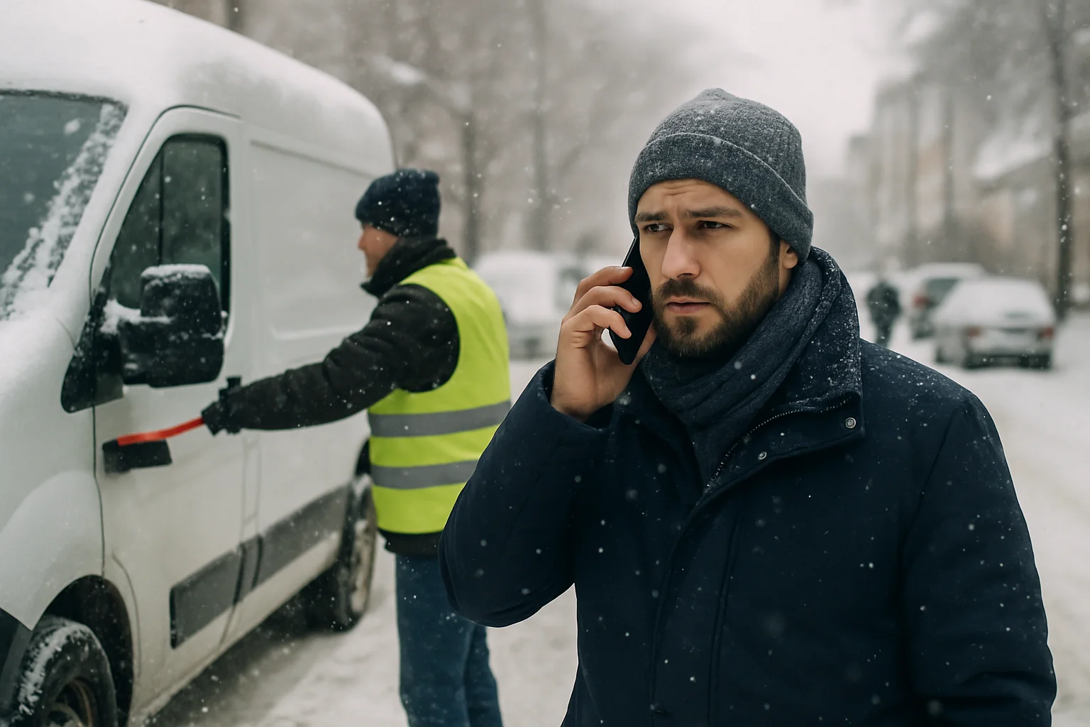 Plan de criză pentru afaceri în perioadele cu zăpadă intensă