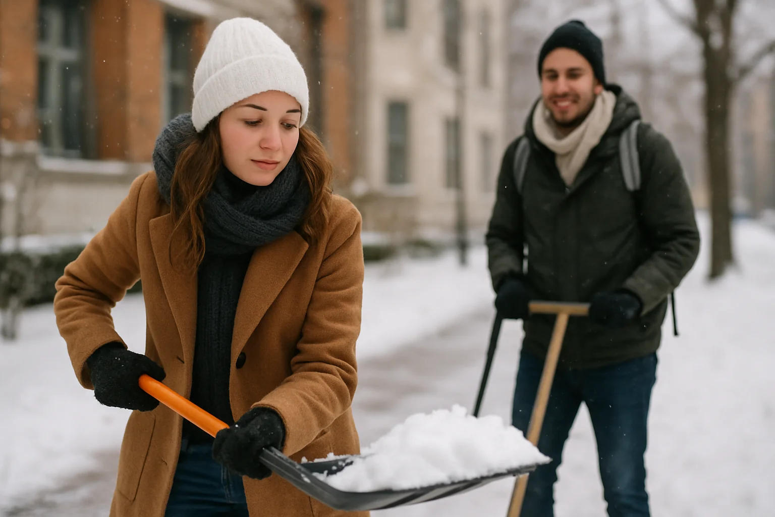 Sfaturi pentru studenți care lucrează iarna